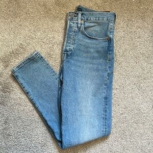 Levi High Rise Skinny Classic Denim Jeans